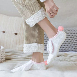 Fluffy Bunny Socks